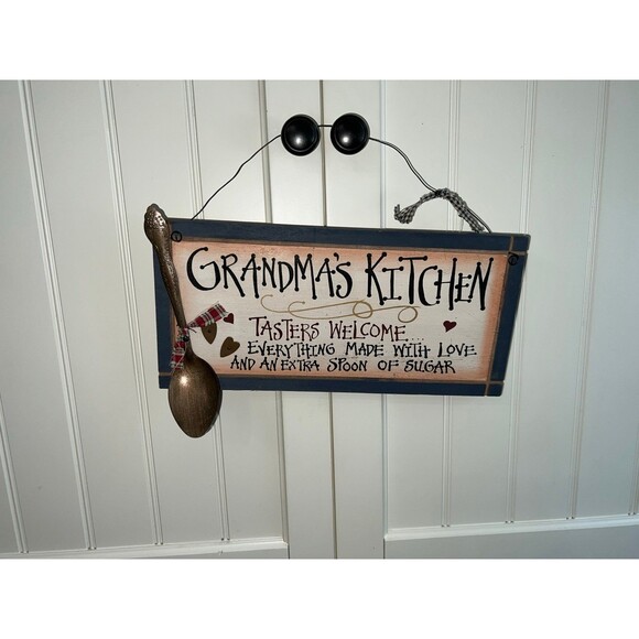 Retro vintage Grandma Signs Collection, Cottage Chic Home Sweet Sign Bundle - Picture 5 of 12